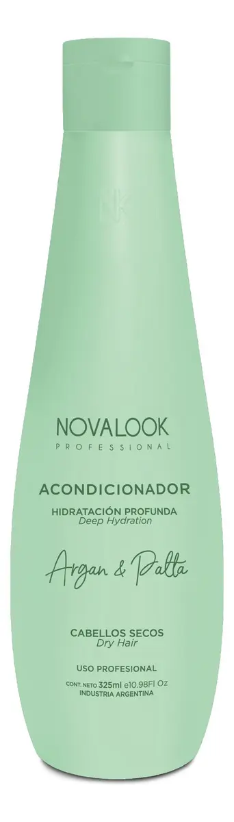 ACONDICIONADOR ARGAN Y PALTA 325 ML NOVALOOK